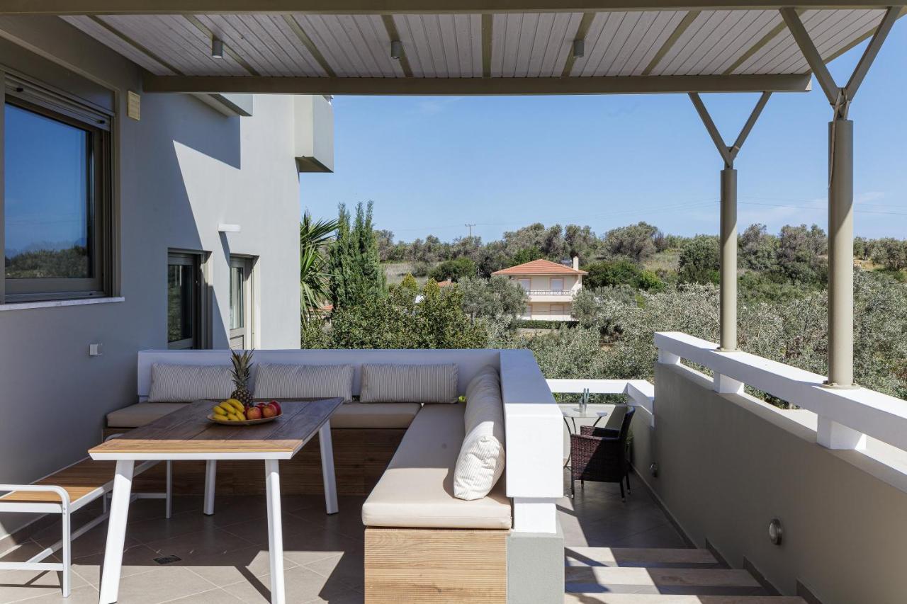 Rizes Villa With Jacuzzi & Heated Pool Ajía Triáda Kültér fotó